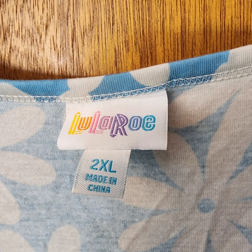 Lularoe Nicole dress 2XL Like New - Picture 3 of 3